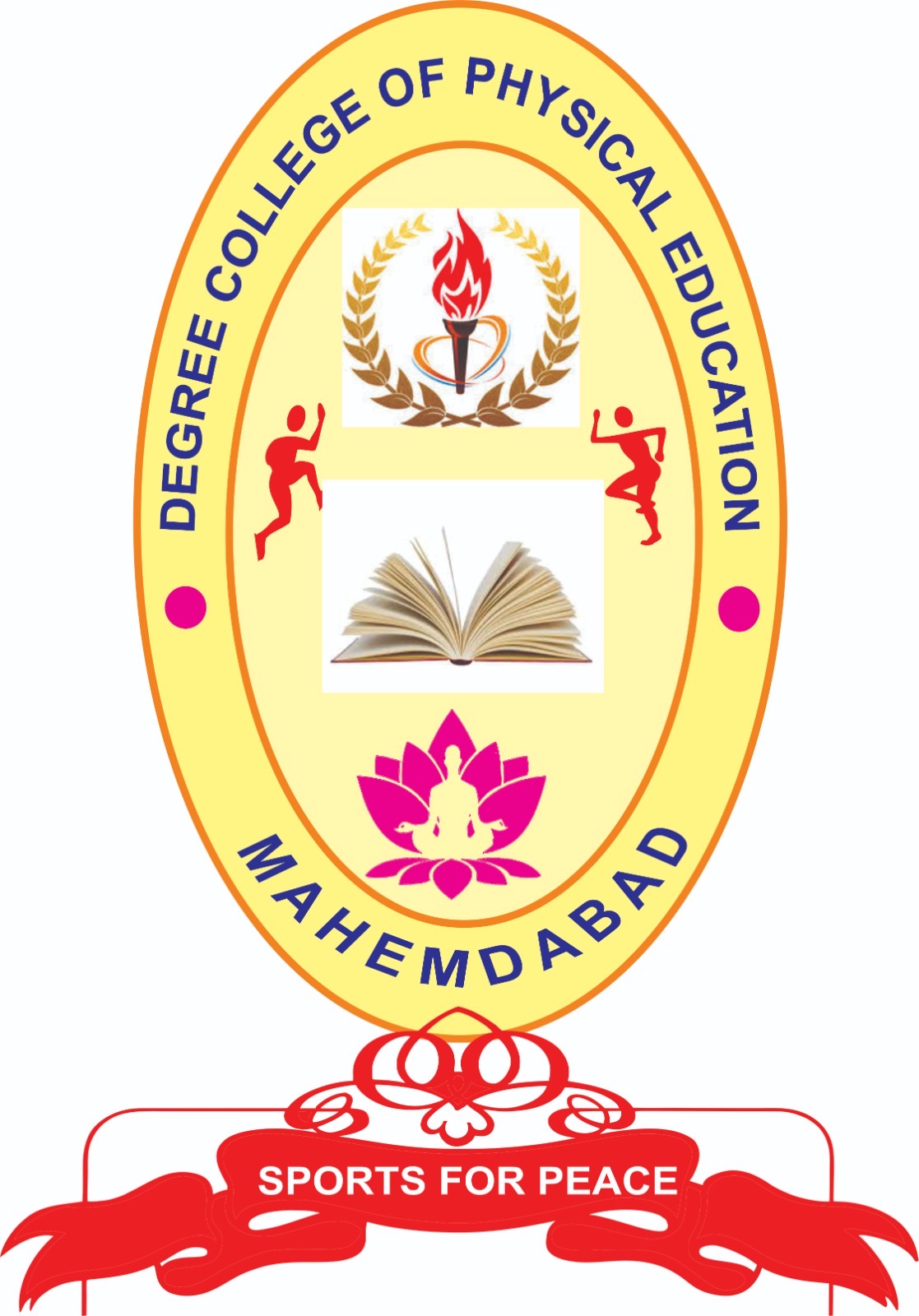 Degree College of Physical Education Mahesana logo